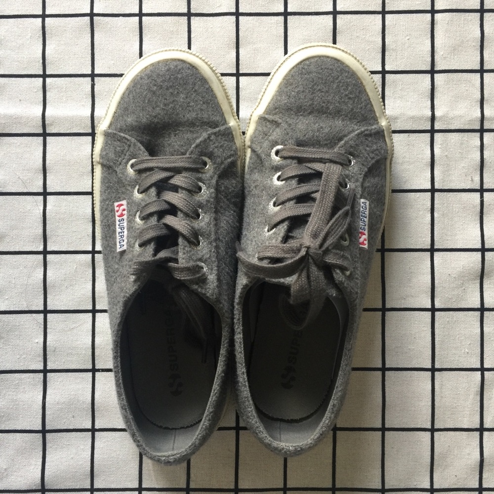 Superga classic wool sneakers